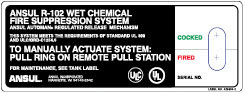 example of UL300 label